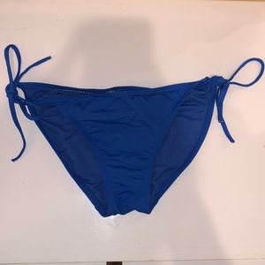 Blue bikini bottom